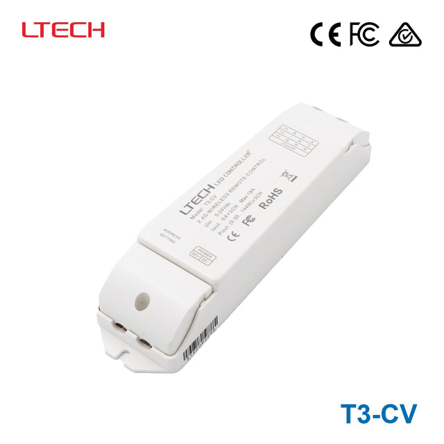 Ltech T3-CV Wireless RF Constant Voltage Controller - 3 Channel