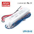Mean Well LPV-35-12 LED Driver — 36W 12V 3A IP67 Waterproof