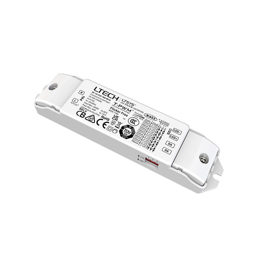 LTECH SE-10-350-700-G1T 10W 350mA ~ 700mA CC Traic LED Driver - Selectable Output