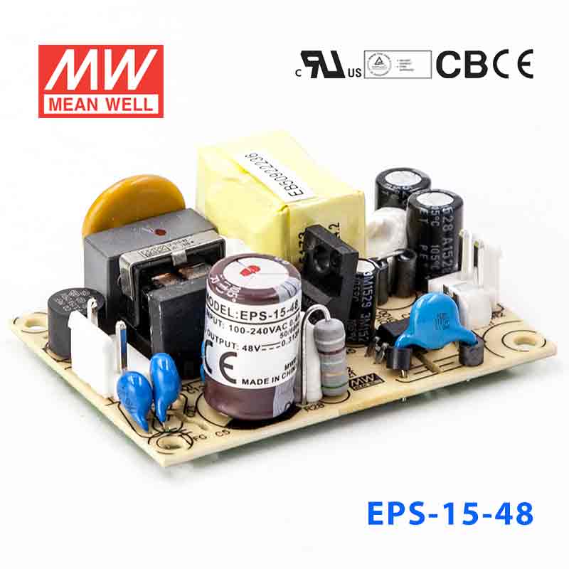 Mean Well EPS-15-48 Power Supply 15W 48V 313mA