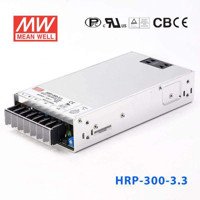 Mean Well HRP-300-3.3  Power Supply 198W 3.3V 60A