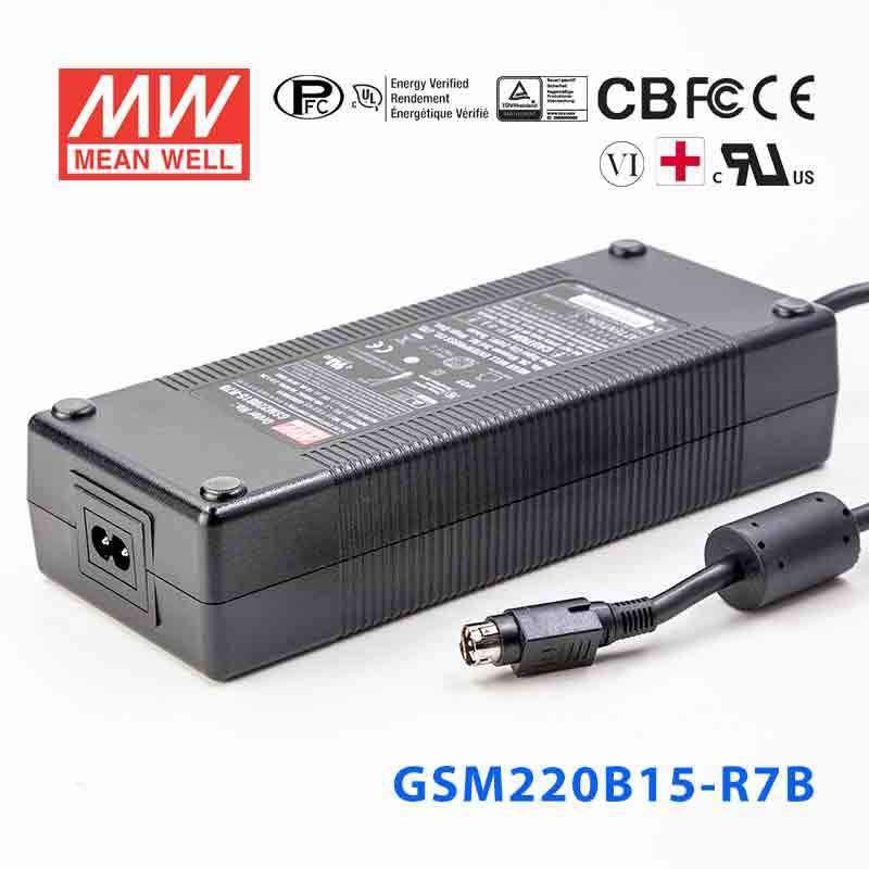 Mean Well GSM220B15-R7BPower Supply 201W 15V 13.4A