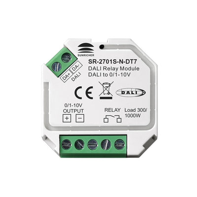 ENVO DALI2 Relay On/Off Control + DALI2 to 0/1-10V Converter, Configurable Single Address