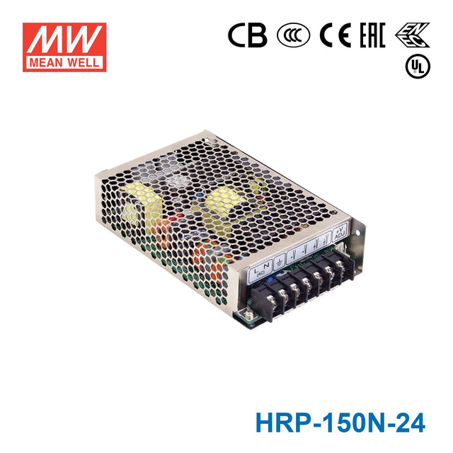 Mean Well HRP-150N-24 High Peak-Power Power Supply 150W 24V