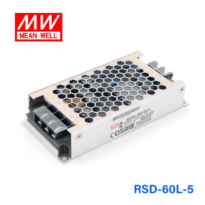 Mean Well RSD-60L-5 DC-DC Converter - 60W - 18~72V in 5V out 12A