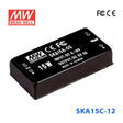 Mean Well SKA15C-12 DC-DC Converter - 15W - 36~72V in 12V out 1.25A