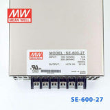 Mean Well SE-600-27 Power Supply 600W 27V 22.2A - PHOTO 2