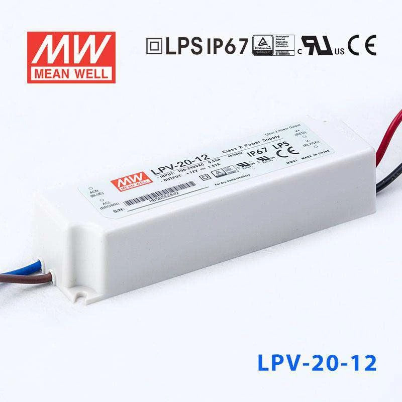 Mean Well LPV-20-12 Power Supply 20W 12V