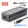 Mean Well GSM40B12-P1J Power Supply 40W 12V 3.34A