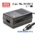 Mean Well GSM36B09-P1J Power Supply 36W 9V 4A