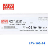 Mean Well LPV-100-24 Power Supply 100W 24V - PHOTO 3