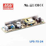 Mean Well LPS-75-24 Power Supply 76W 24V 3.2A