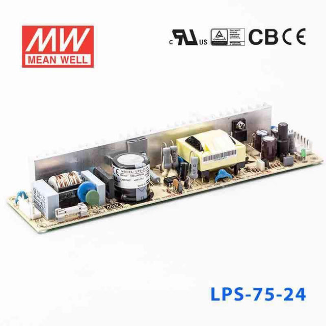 Mean Well LPS-75-24 Power Supply 76W 24V 3.2A
