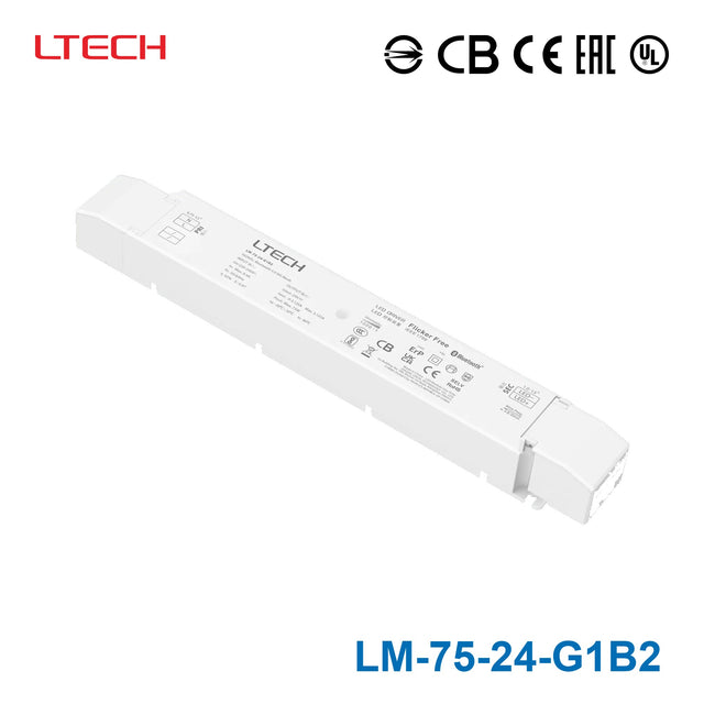 Ltech 75W CV Dimmable Driver LM-75-24-G1B2 Tuya 3.125A