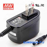 Mean Well GSM06U24-P1J Power Supply 06W 24V 250mA