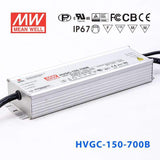 Mean Well HVGC-150-700B Power Supply 150W 700mA - Dimmable