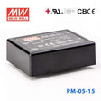 Mean Well PM-05-15 Power Supply 5W 15V 330mA