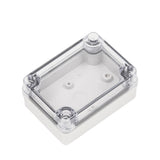 Boxco S-Series 3.15 x 4.33 x 1.77 Inches(80x110x45mm) Plastic Enclosure, IP67, IK08, ABS, Transparent Cover, Screw Type - PHOTO 3