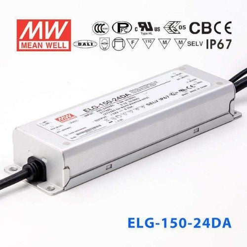 Mean Well ELG-150-24DA Power Supply 150W 24V - DALI