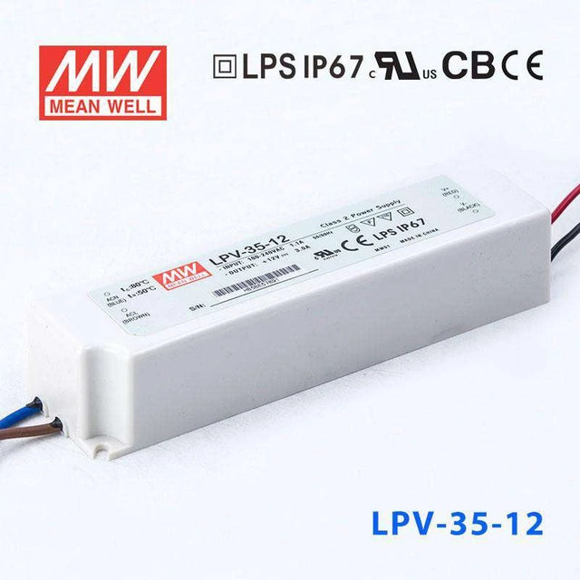 Mean Well LPV-35-12 Power Supply 35W 12V