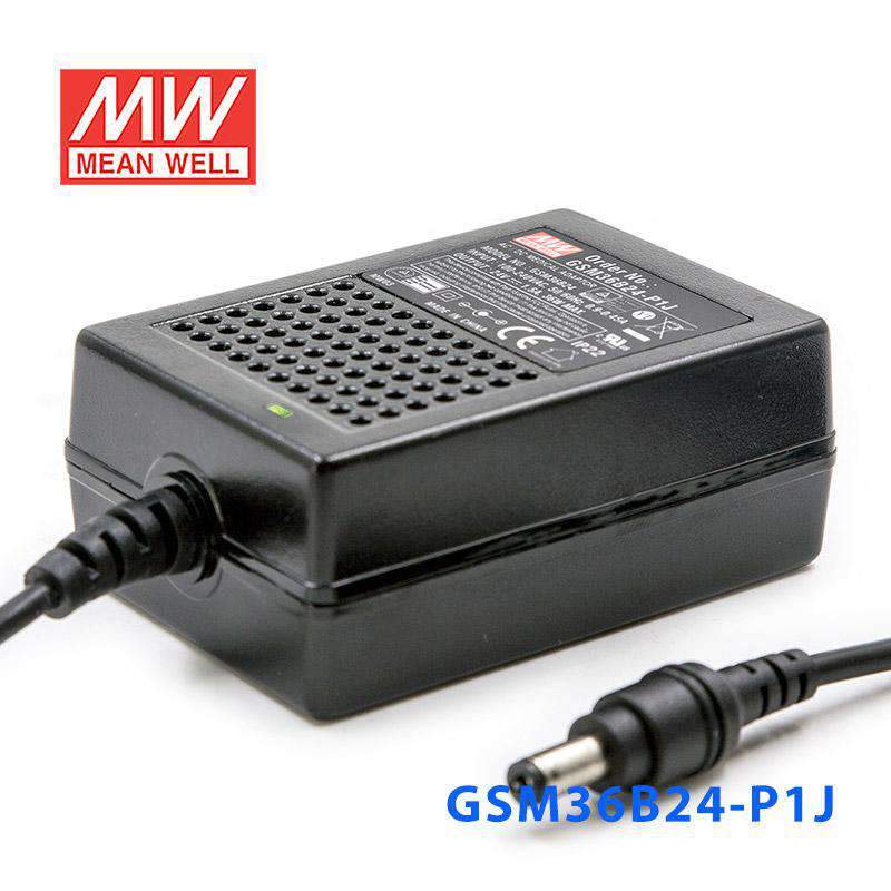 Mean Well GSM36B24-P1J Power Supply 36W 24V 1.5A - PHOTO 1