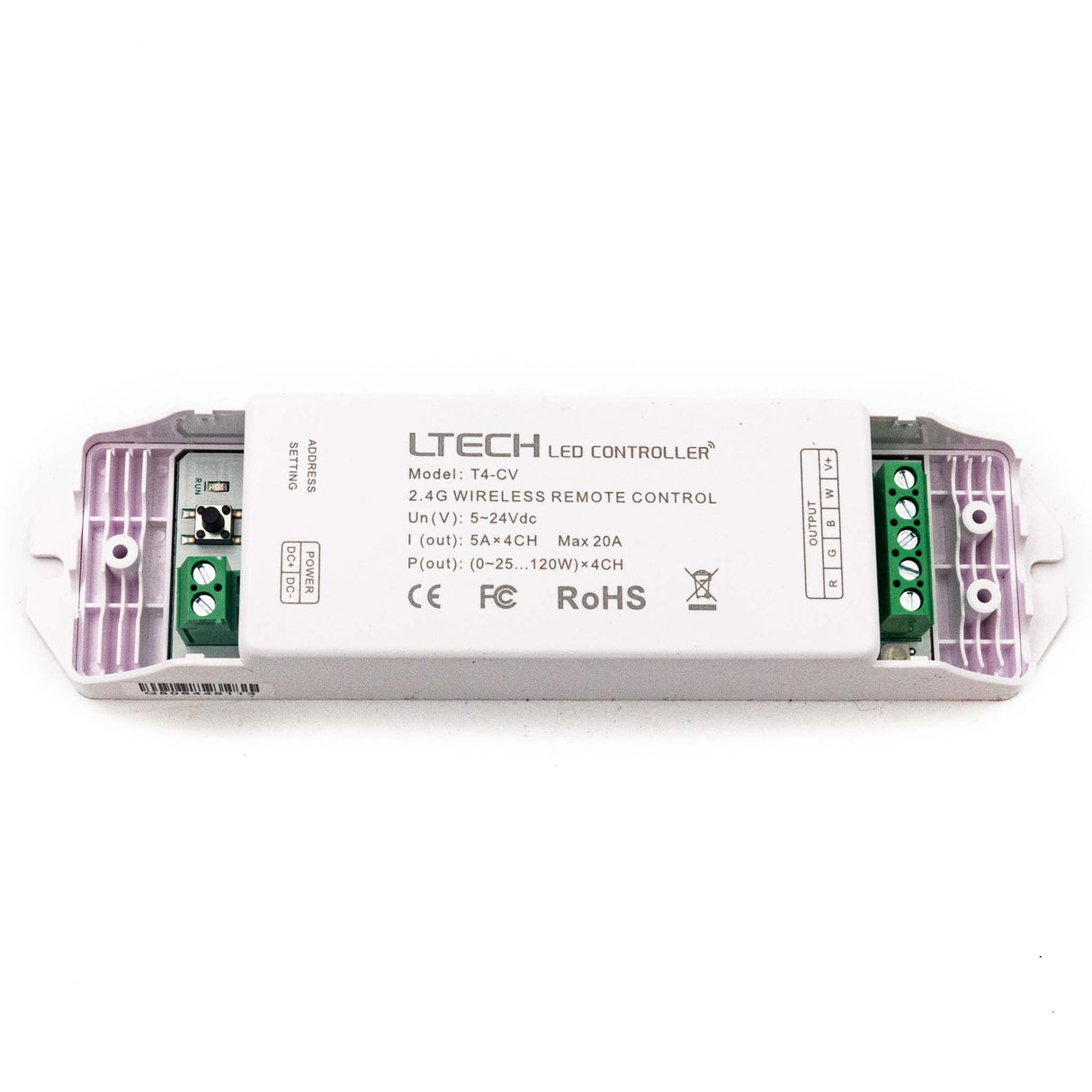 Ltech T4-CV Wireless RF Constant Voltage Controller - 4 Channel - PHOTO 1