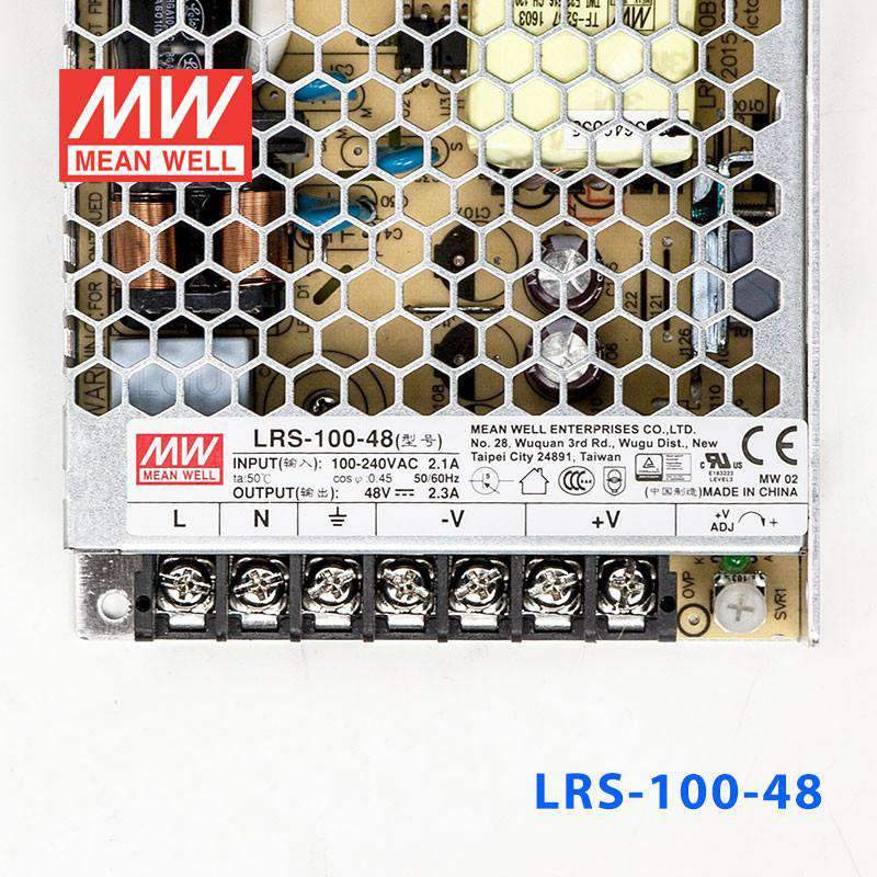 Mean Well LRS-100-48 Power Supply 100W 48V 2.3A - PHOTO 2