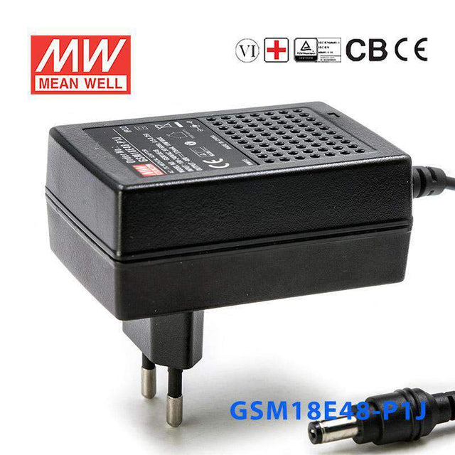 Mean Well GSM18E48-P1J Power Supply 18W 48V 375mA
