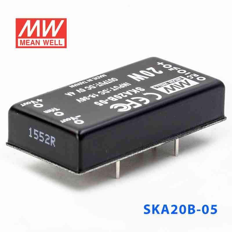 Mean Well SKA20B-05 DC-DC Converter - 20W - 18~36V in 5V out - PHOTO 1