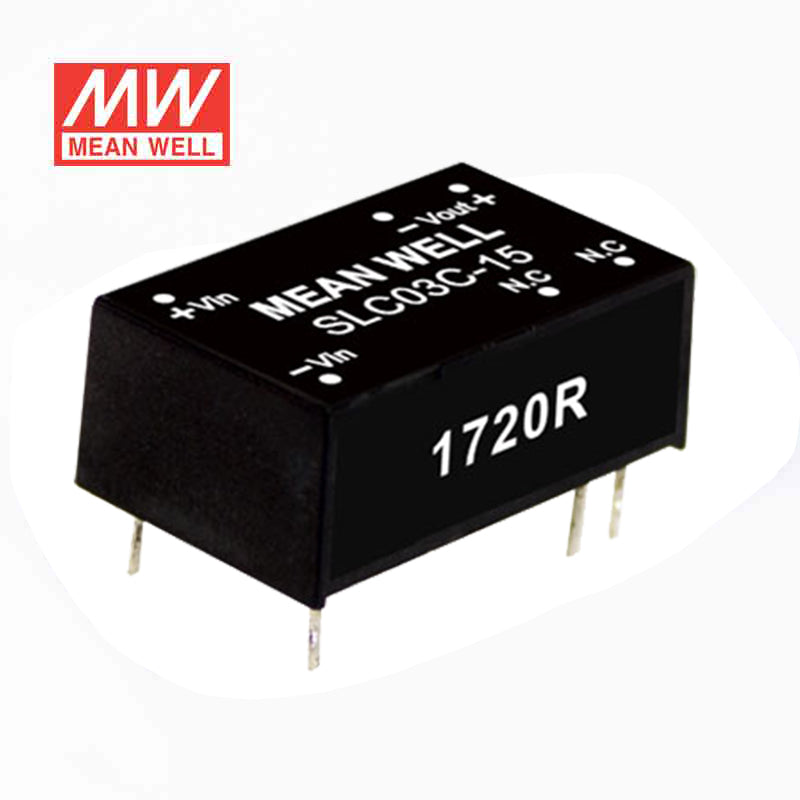 Mean Well SLC03B-15 DC-DC Converter - 3W - 18~36V in 15V out