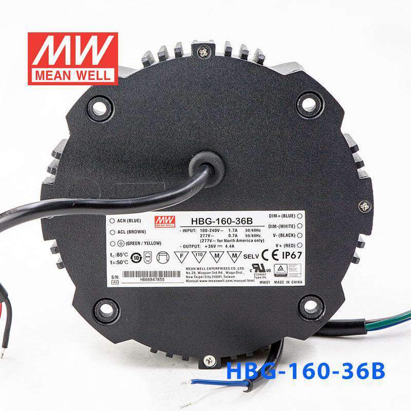 Mean Well HBG-160-36B Power Supply 160W 36V - Dimmable 4.4A - PHOTO 2