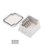Boxco Terminal Box 4-pole 2.17 x 3.58 x 1.69 Inches(55 x 91 x 43mm) IP67, IK08, ABS, Grey Cover - PHOTO 2