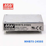 Mean Well MHB75-24S05 DC-DC Converter - 75W - 18~36V in 5V out 15A - PHOTO 2