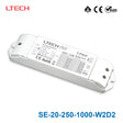 LTECH SE-20-250-1000-W2D2 20W  250mA ~ 1000mA CC DALI2 LED Driver - Tunable White