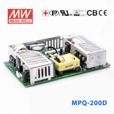 Mean Well MPQ-200C Power Supply 200W 5V 15V -5V -15V 12A