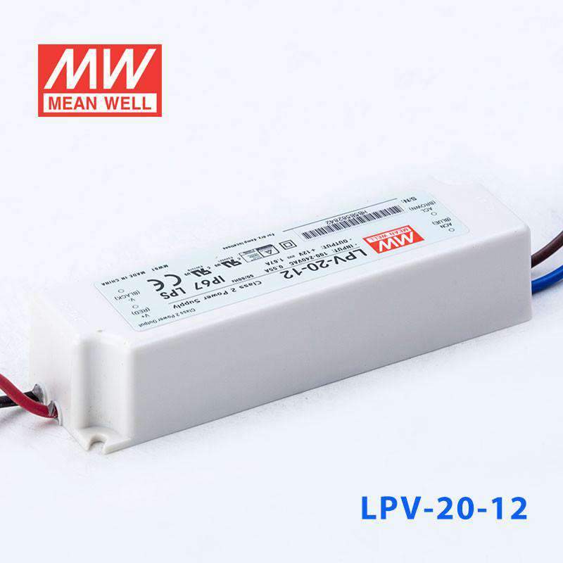 Mean Well LPV-20-12 Power Supply 20W 12V - PHOTO 1