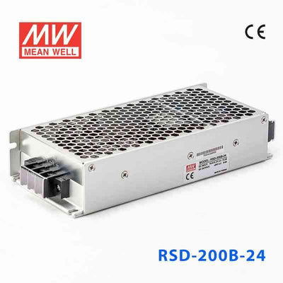 Mean Well RSD-200B-24 DC-DC Converter - 201.6W - 16.8~31.2V in 24V out 8.4A