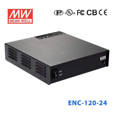 Mean Well ENC-120-24 Desktop Type Chargers 120W 28.8V 4A - 3-stage programmable charger