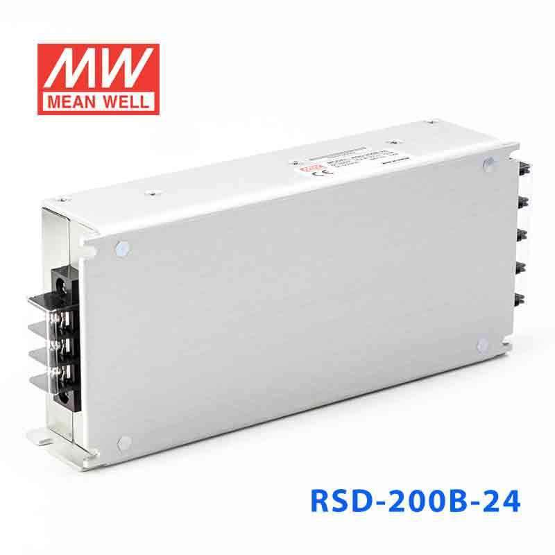 Mean Well RSD-200B-24 DC-DC Converter - 201.6W - 16.8~31.2V in 24V out 8.4A - PHOTO 1