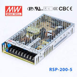 Mean Well RSP-200-5 Power Supply 200W 5V