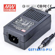 Mean Well GST18A15-P1JPower Supply 18W 15V