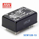 Mean Well SCW12B-15 DC-DC Converter - 12W 18~36V DC in 15V out - PHOTO 1