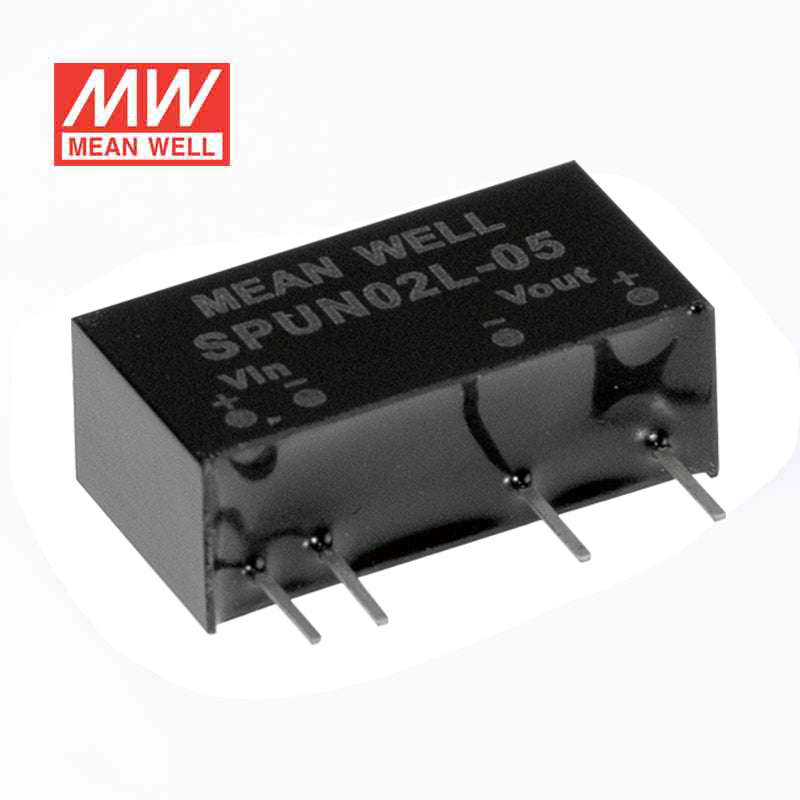 Mean Well SPUN02M-05 DC-DC Converter - 2W - 10.8~13.2V in 5V out