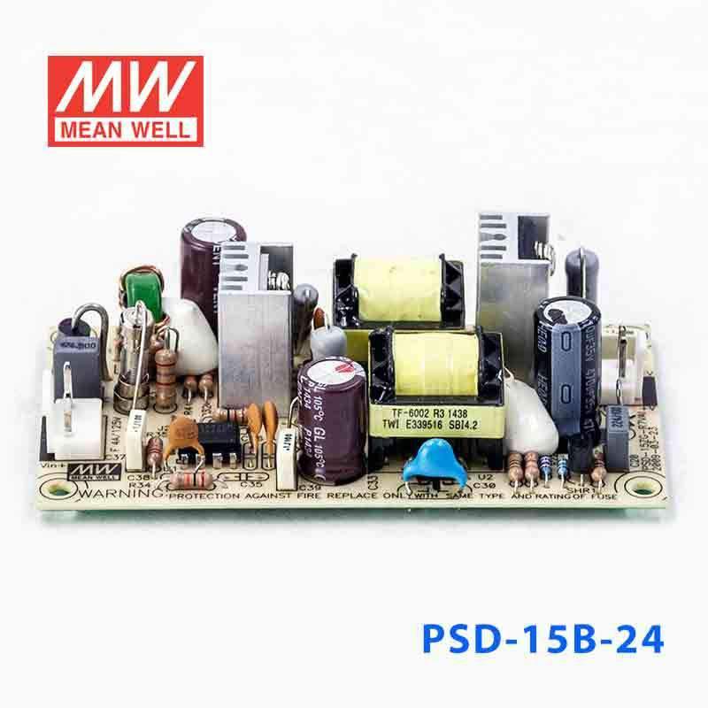Mean Well PSD-15B-24 DC-DC Converter - 14.4W - 18~36V in 24V out 666mA - PHOTO 2