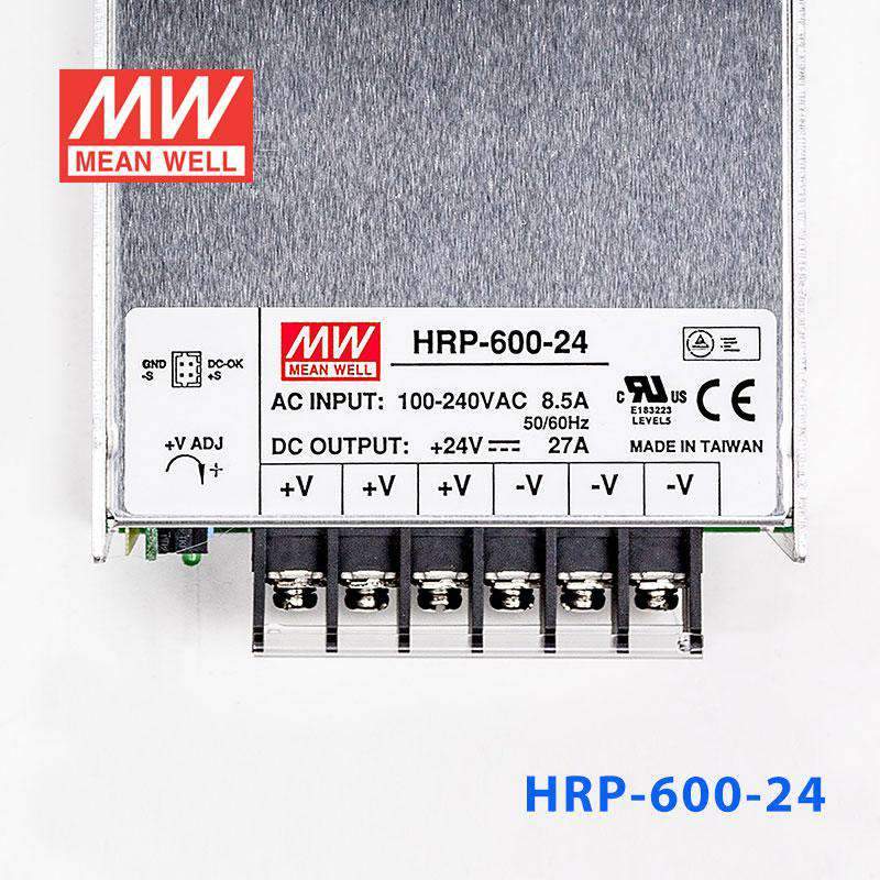 Mean Well HRP-600-24  Power Supply 648W 24V - PHOTO 2