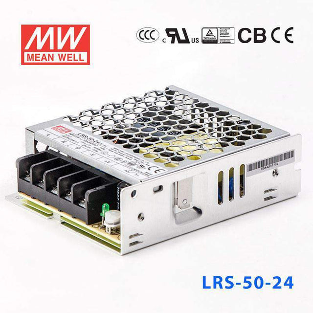 Mean Well LRS-50-24 Power Supply 50W 24V