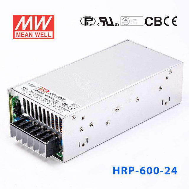 Mean Well HRP-600-24  Power Supply 648W 24V
