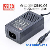 Mean Well GST18A05-P1J Power Supply 15W 5V