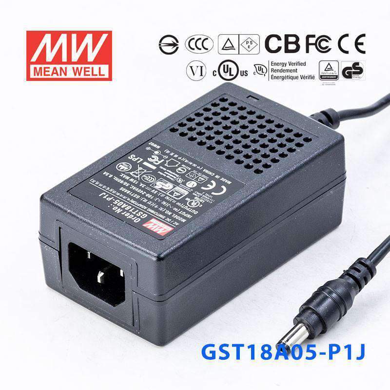 Mean Well GST18A05-P1J Power Supply 15W 5V 3A