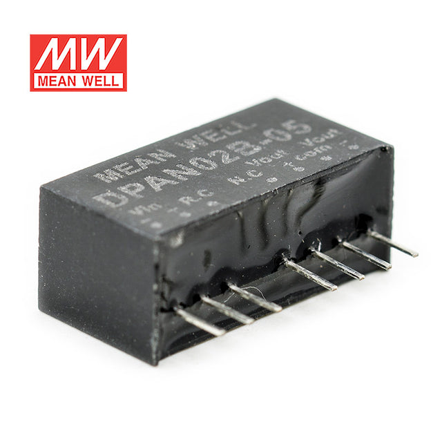 Mean Well DPAN02B-05 DC-DC Converter - 2W - 18~36V in ±5V out 200mA